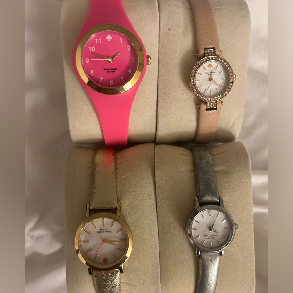 Kate Spade Watches- lot of 4